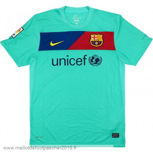 Maillot Foot Achat Exterieur Maillot Barcelone Rétro 2010 2011 Vert