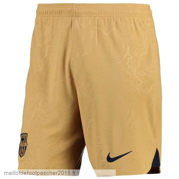 Maillot Foot Achat Exterieur Pantalon Barcelona 2022 2023 Jaune