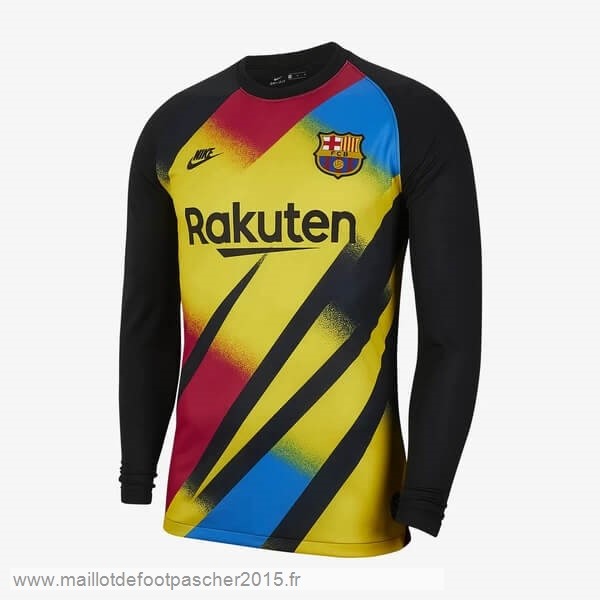 Maillot Foot Achat Maillot Gardien Manches Longues Barcelone 2019 2020 Jaune