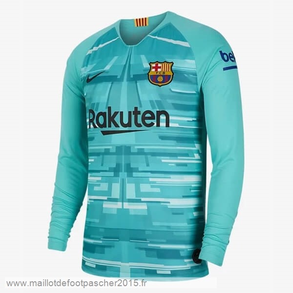 Maillot Foot Achat Maillot Gardien Manches Longues Barcelone 2019 2020 Vert