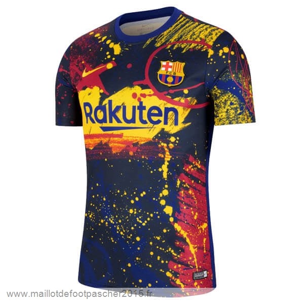 Maillot Foot Achat Pre Match Maillot Barcelone 2020 Rouge Bleu