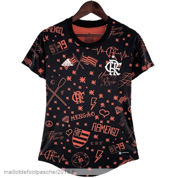 Maillot Foot Achat Pré match Maillot Femme Flamengo 2022 2023 Rouge