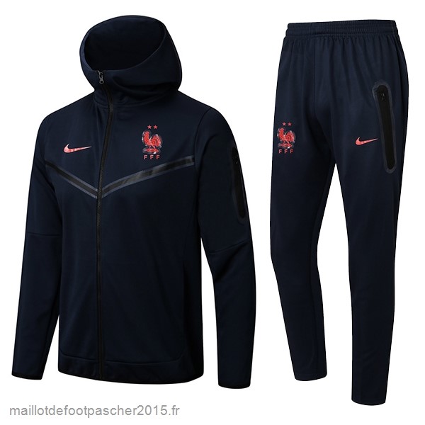 Maillot Foot Achat Sweat Shirt Capuche France 2022 Noir