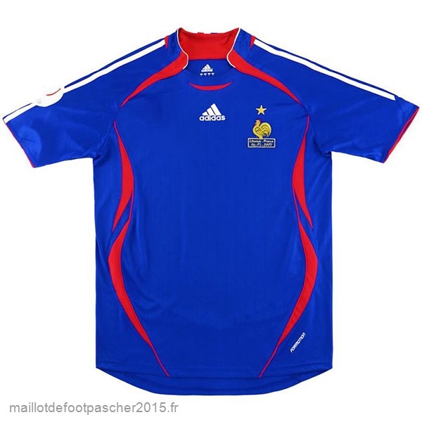 Maillot Foot Achat Domicile Maillot France Rétro 2006 Bleu