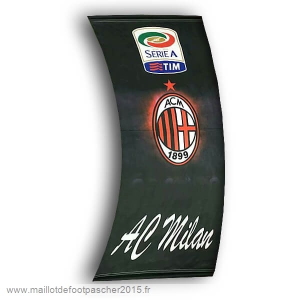 Maillot Foot Achat Football Drapeau de AC Milan Noir