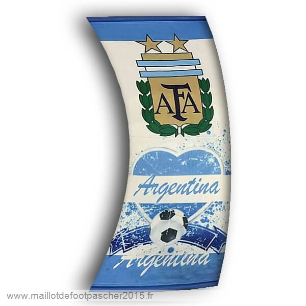 Maillot Foot Achat Football Drapeau de Argentine Blanc