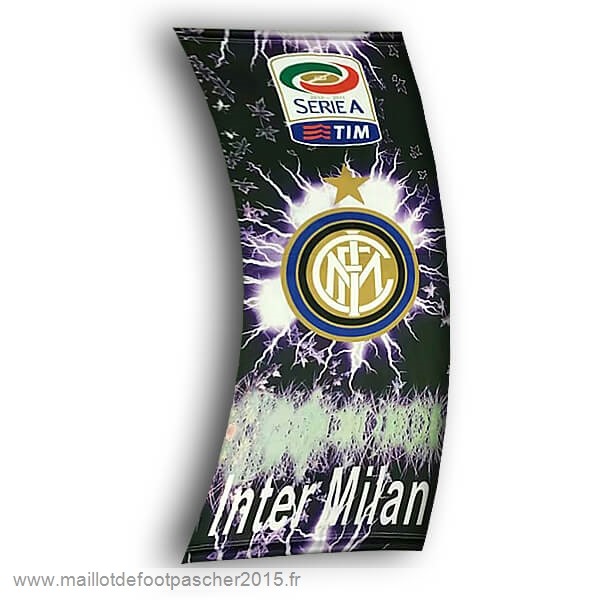 Maillot Foot Achat Football Drapeau de Inter Milán Noir