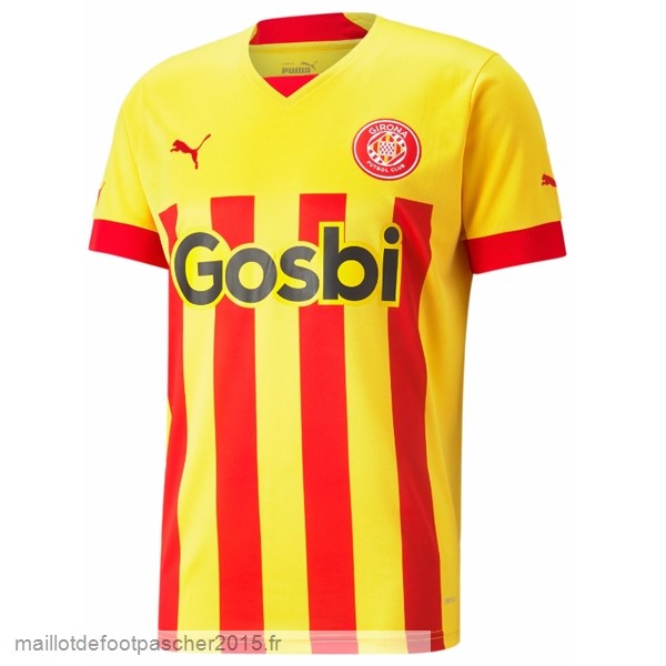 Maillot Foot Achat Thailande Exterieur Maillot Girona 2022 2023 Jaune