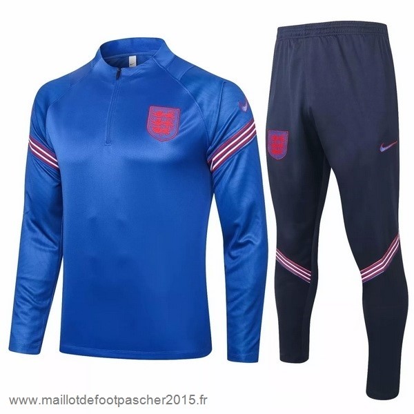 Maillot Foot Achat Survêtements Angleterre 2020 Bleu Rouge