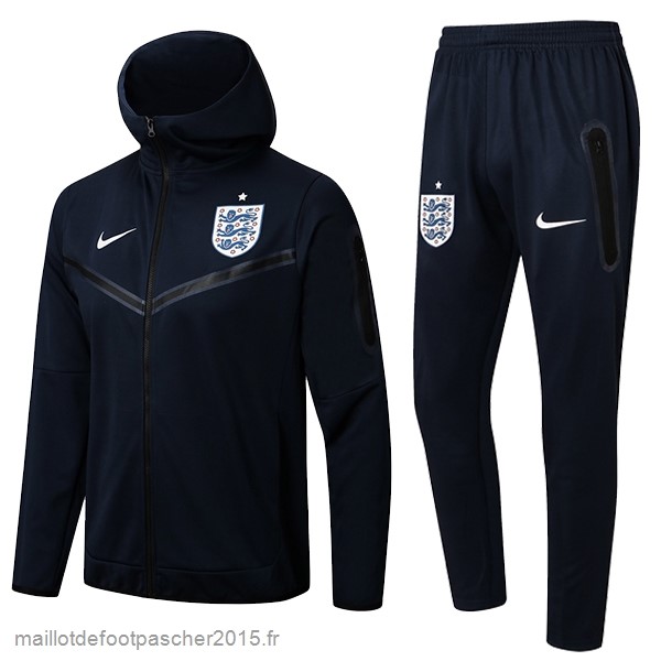 Maillot Foot Achat Sweat Shirt Capuche Angleterre 2022 Bleu Marine