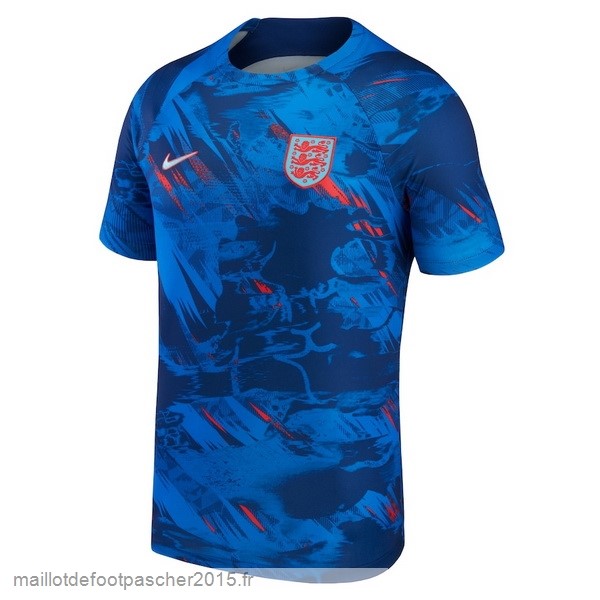 Maillot Foot Achat Entrainement Angleterre 2022 Bleu