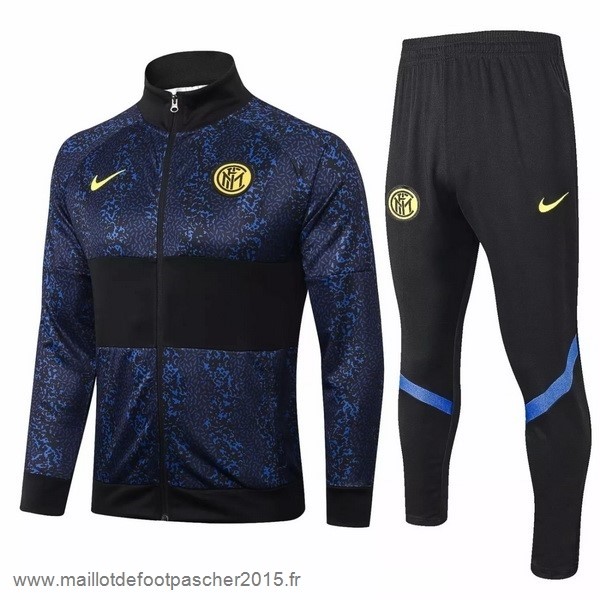 Maillot Foot Achat Survêtements Inter Milán 2020 2021 Bleu Noir