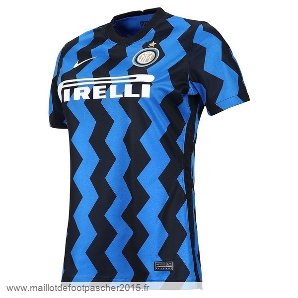 Maillot Foot Achat Domicile Maillot Femme Inter Milán 2020 2021 Bleu