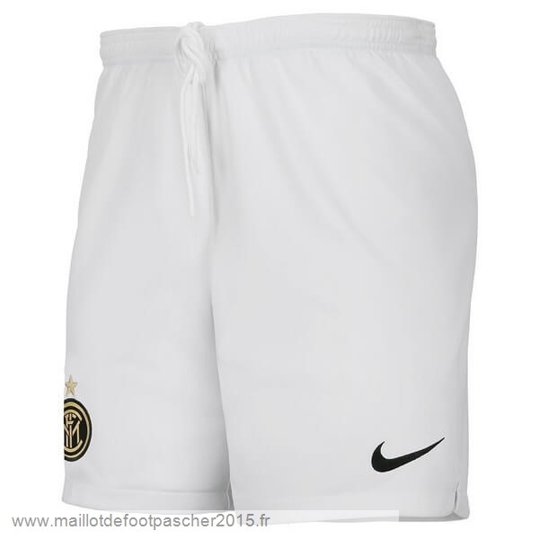 Maillot Foot Achat Exterieur Pantalon Inter Milán 2019 2020 Blanc