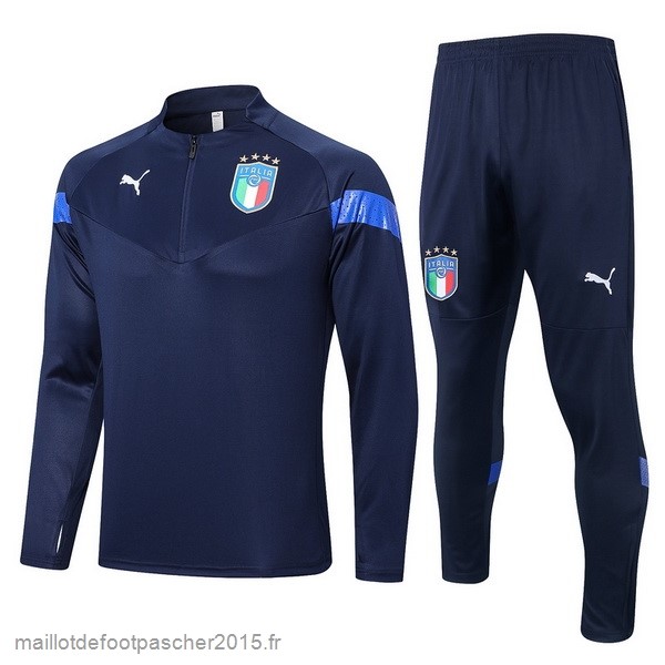 Maillot Foot Achat Survêtements Italie 2022 Bleu III Marine