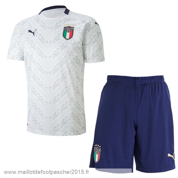 Maillot Foot Achat Exterieur Conjunto De Enfant Italie 2020 Blanc