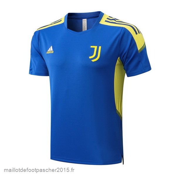 Maillot Foot Achat Entrainement Juventus 2021 2022 Bleu Jaune