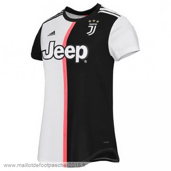 Maillot Foot Achat Domicile Maillot Femme Juventus 2019 2020 Noir Blanc