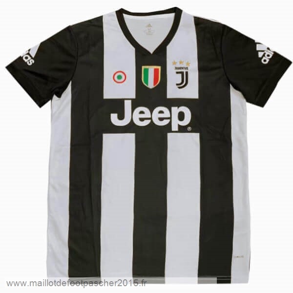 Maillot Foot Achat Entrainement Juventus 2019 2020 Noir Blanc