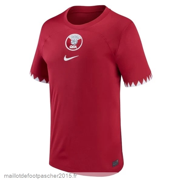 Maillot Foot Achat Thailande Domicile Maillot Katar 2022 Rouge