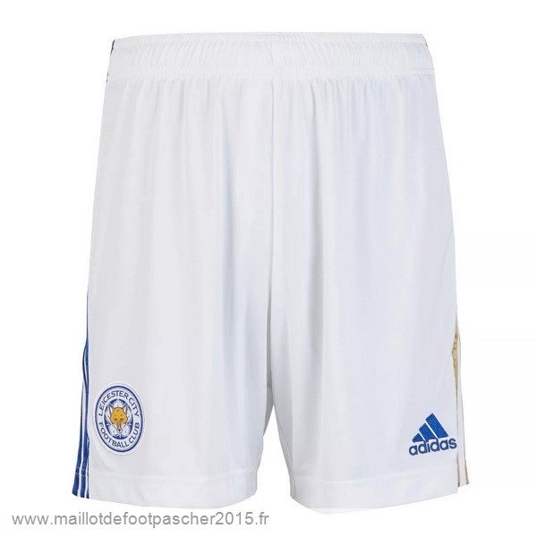 Maillot Foot Achat Exterieur Pantalon Leicester City 2020 2021 Blanc