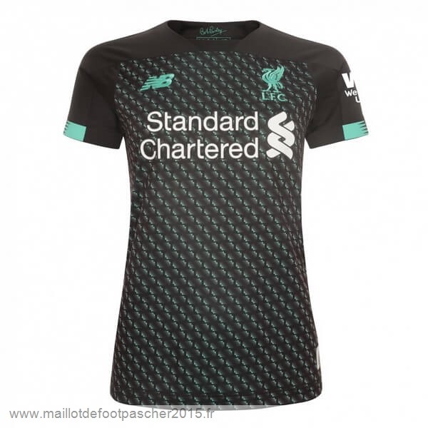 Maillot Foot Achat Third Maillot Femme Liverpool 2019 2020 Noir