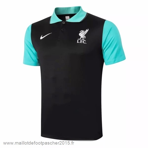 Maillot Foot Achat Polo Liverpool 2020 2021 Noir Vert