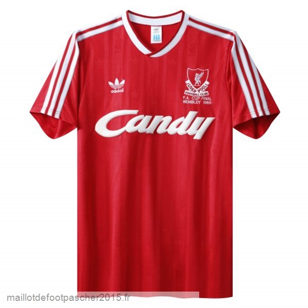 Maillot Foot Achat Domicile Maillot Liverpool Rétro 1988 1991 Rouge