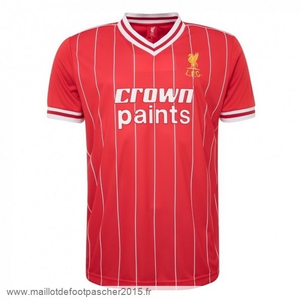 Maillot Foot Achat Domicile Maillot Liverpool Rétro 1982 1983 Rouge