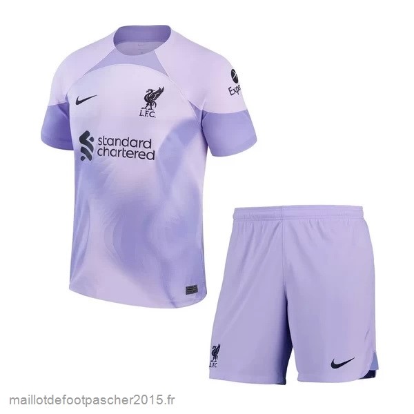 Maillot Foot Achat Gardien Conjunto De Hombre Liverpool 2022 2023 Purpura