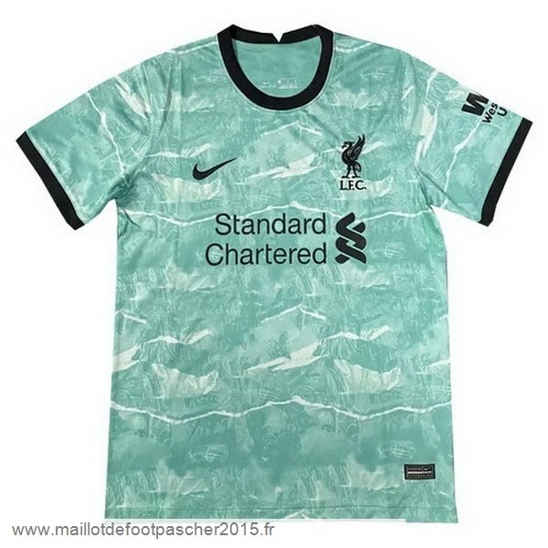 Maillot Foot Achat Tailandia Exterieur Maillot Liverpool 2020 2021 Vert