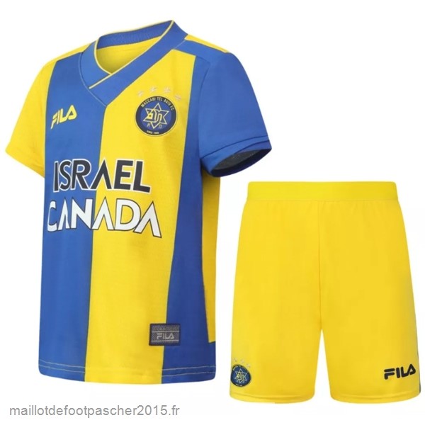 Maillot Foot Achat Domicile Conjunto De Enfant Maccabi Haifa 2022 2023 Jaune