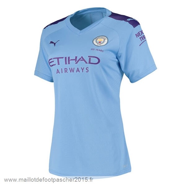 Maillot Foot Achat Domicile Maillot Femme Manchester City 2019 2020 Bleu