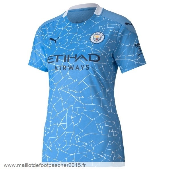 Maillot Foot Achat Domicile Maillot Femme Manchester City 2020 2021 Bleu