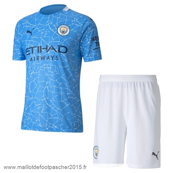 Maillot Foot Achat Domicile Conjunto De Enfant Manchester City 2020 2021 Bleu