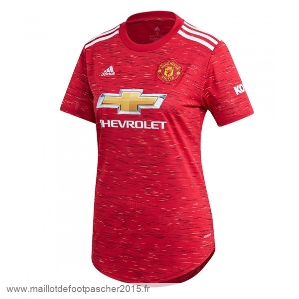 Maillot Foot Achat Domicile Maillot Femme Manchester United 2020 2021 Rouge