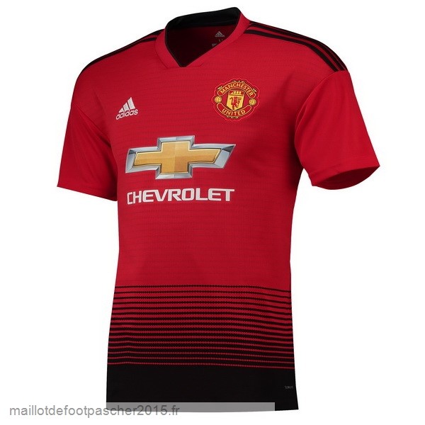 Maillot Foot Achat Domicile Maillot Manchester United Rétro 2018 2019 Rouge