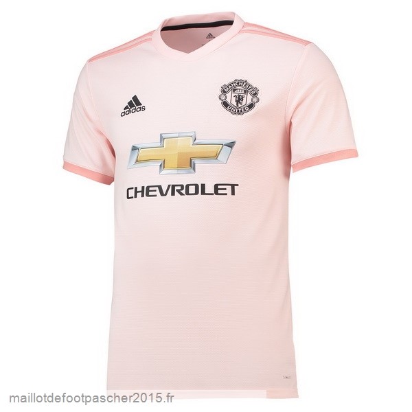 Maillot Foot Achat Exterieur Maillot Manchester United Rétro 2018 2019 Rose