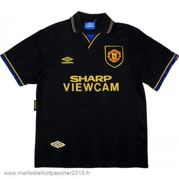 Maillot Foot Achat Exterieur Maillot Manchester United Rétro 1994 Noir