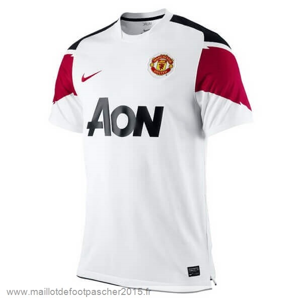 Maillot Foot Achat Exterieur Maillot Manchester United Rétro 2010 2011 Blanc