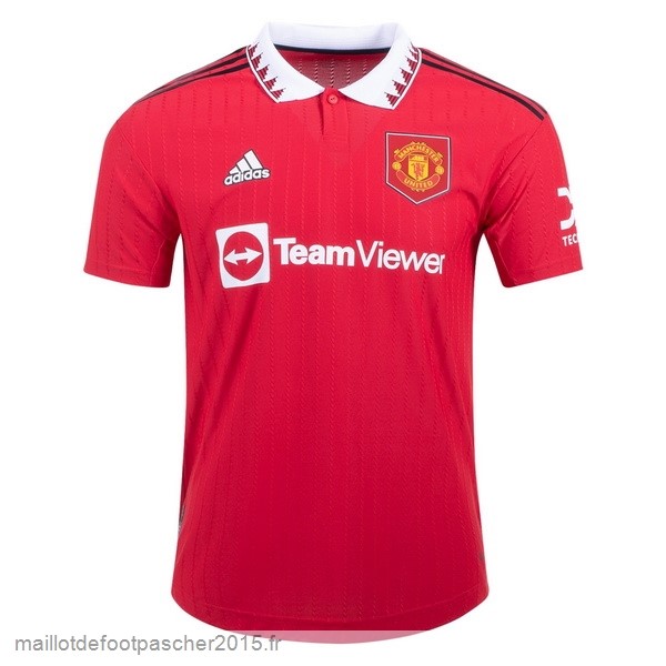 Maillot Foot Achat Thailande Domicile Joueurs Maillot Manchester United 2022 2023 Rouge