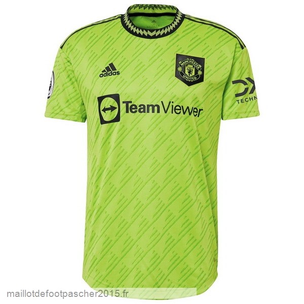 Maillot Foot Achat Thailande Third Joueurs Maillot Manchester United 2022 2023 Vert