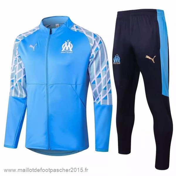 Maillot Foot Achat Survêtements Marseille 2020 2021 Bleu Blanc Jaune