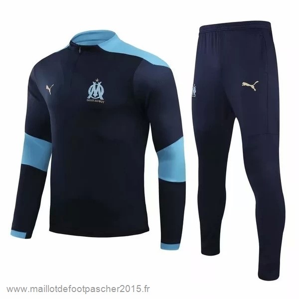 Maillot Foot Achat Survêtements Marseille 2020 2021 Bleu Jaune