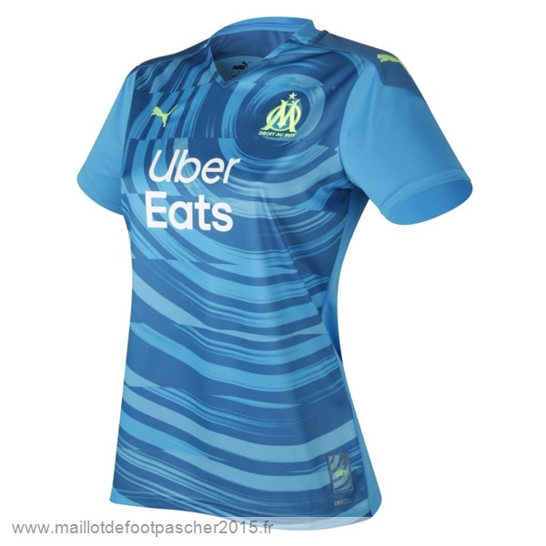 Maillot Foot Achat Third Maillot Femme Marseille 2020 2021 Bleu