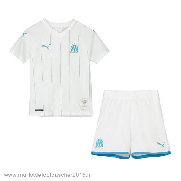 Maillot Foot Achat Domicile Conjunto De Enfant Marseille 2019 2020 Blanc