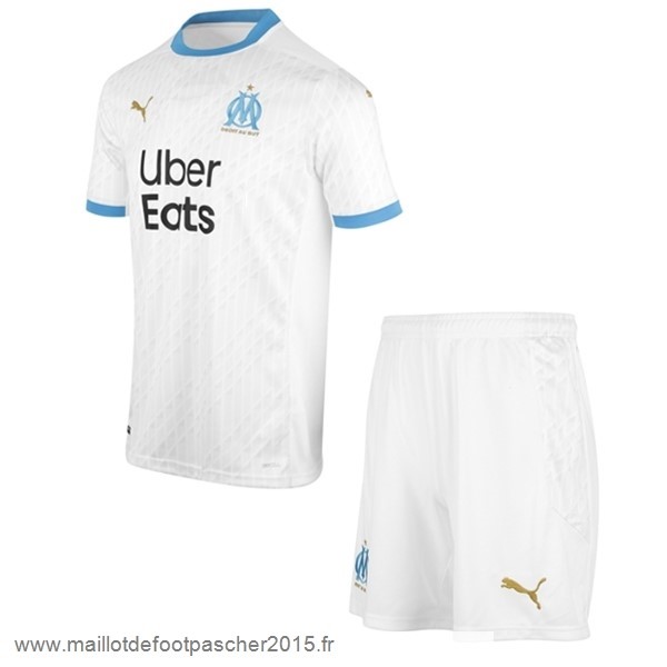 Maillot Foot Achat Domicile Conjunto De Enfant Marseille 2020 2021 Blanc