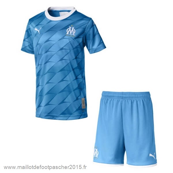 Maillot Foot Achat Exterieur Conjunto De Enfant Marseille 2019 2020 Bleu