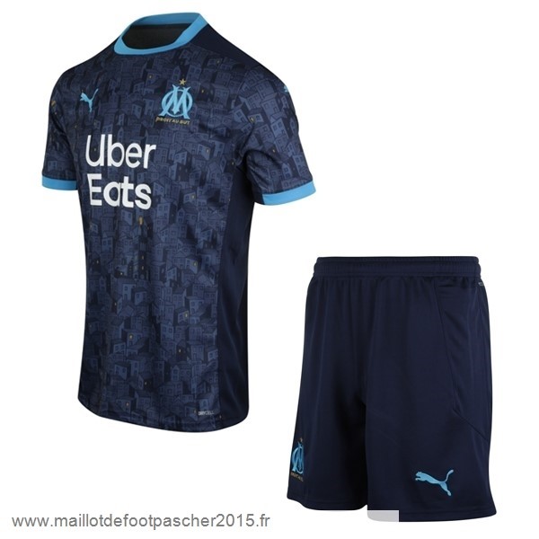 Maillot Foot Achat Exterieur Conjunto De Enfant Marseille 2020 2021 Bleu