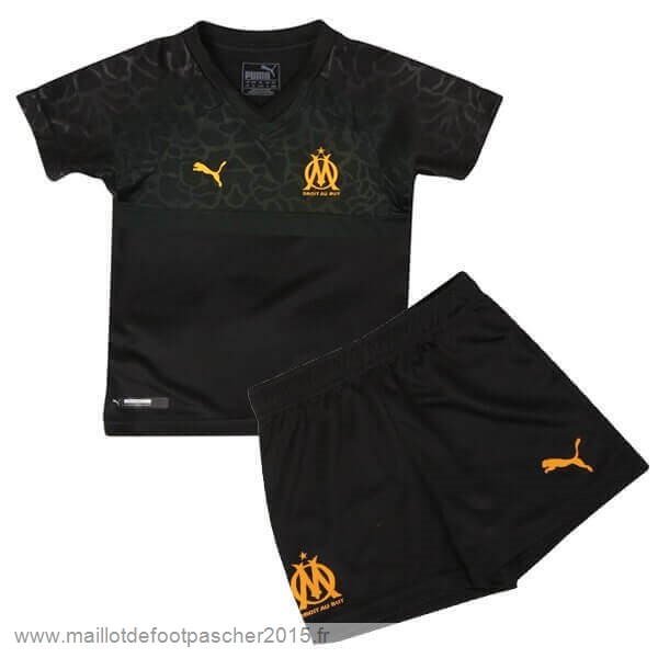 Maillot Foot Achat Third Conjunto De Enfant Marseille 2019 2020 Noir